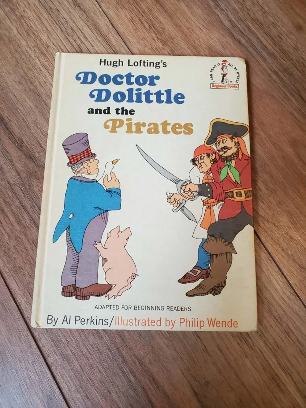 Vintage Cloth Dr. Dolittle Books Dr. Seuss Beginner Books
